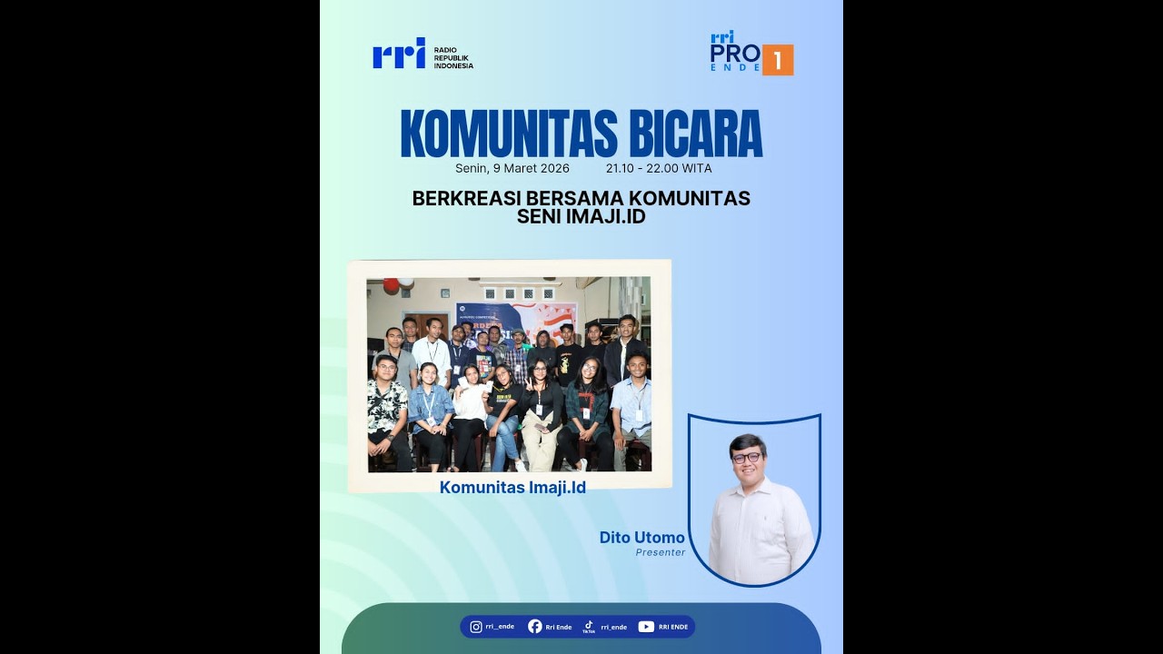 KOMUNITAS BICARA // BERKREASI BERSAMA KOMUNITAS SENI IMAJI.ID