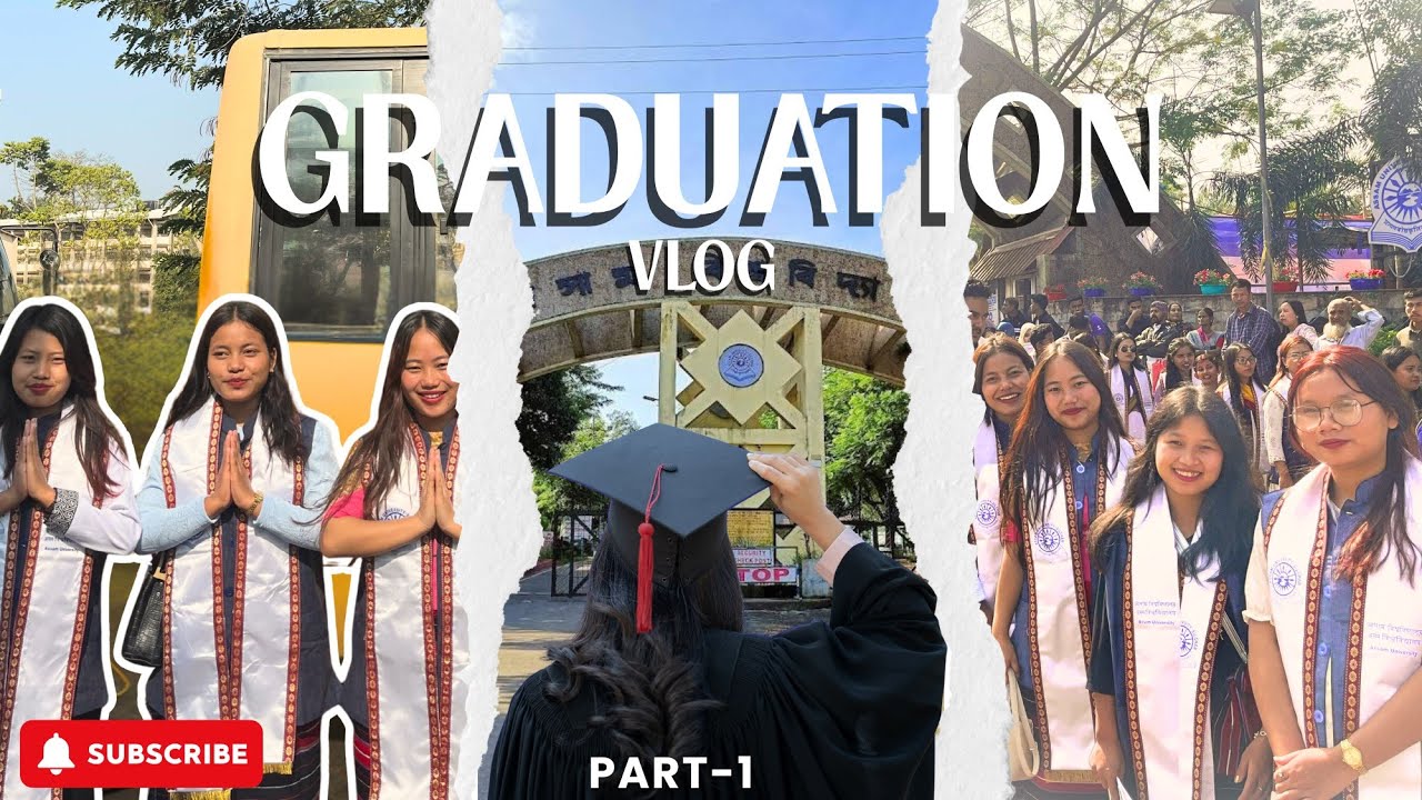 Part 1 Graduation day 🎓||Assam University Silchar||A  journey  through Assam||Haflong to Silchar 💫