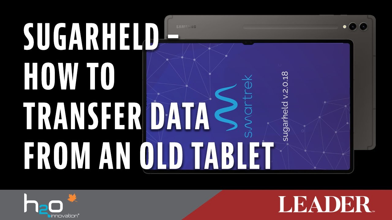 Sugarheld – How to transfer data from an old tablet