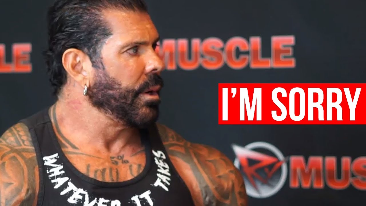 Rich Piana Apologizes! Live  With on RXMuscle