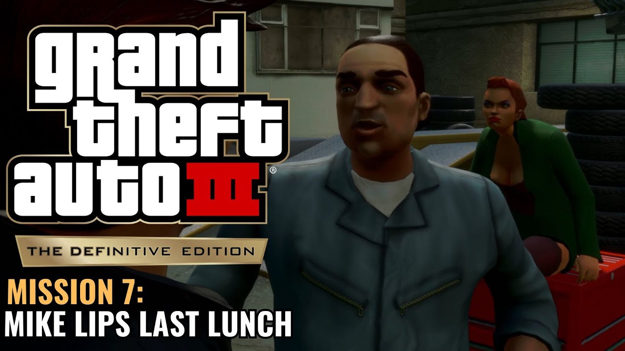 GTA 3 Definitive Edition - Mission 7 - Mike Lips Last Lunch (Without A Scratch Trophy)