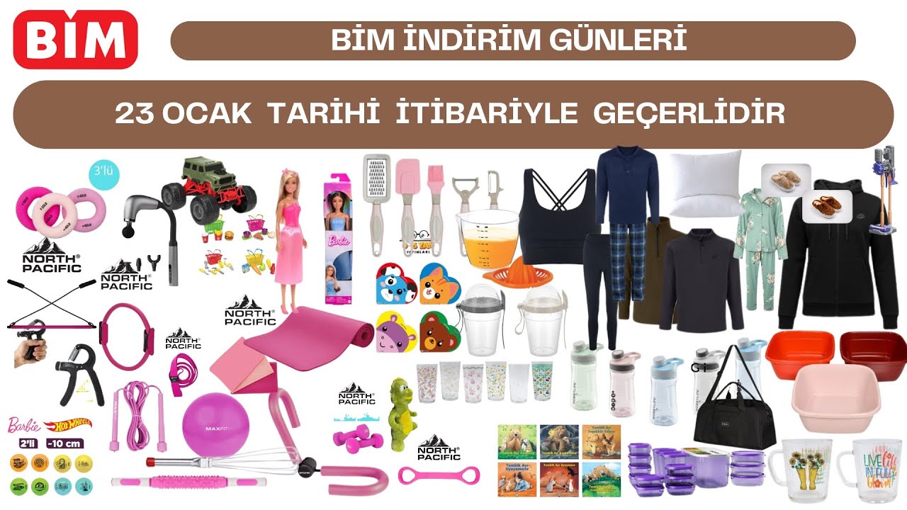 BİM ! 23 OCAK İTİBARİYLE !