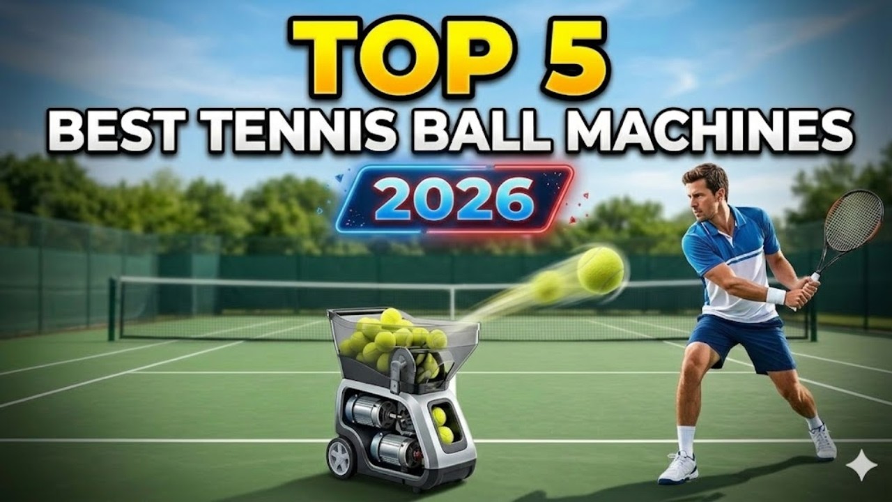 Top 5 Best Tennis Ball Machines 2026 – Portable, Smart & Pro-Level Ball Trainers Tested!