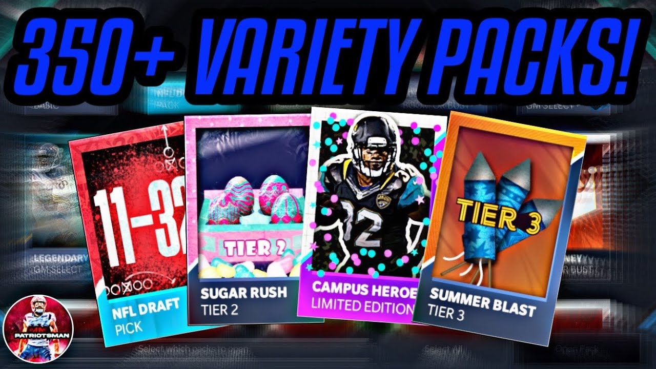 *INSANE* 350+ VARIETY PACK OPENING TO END MADDEN MOBILE 21!!! EVERY PROMO SINCE PLAYOFFS!!!