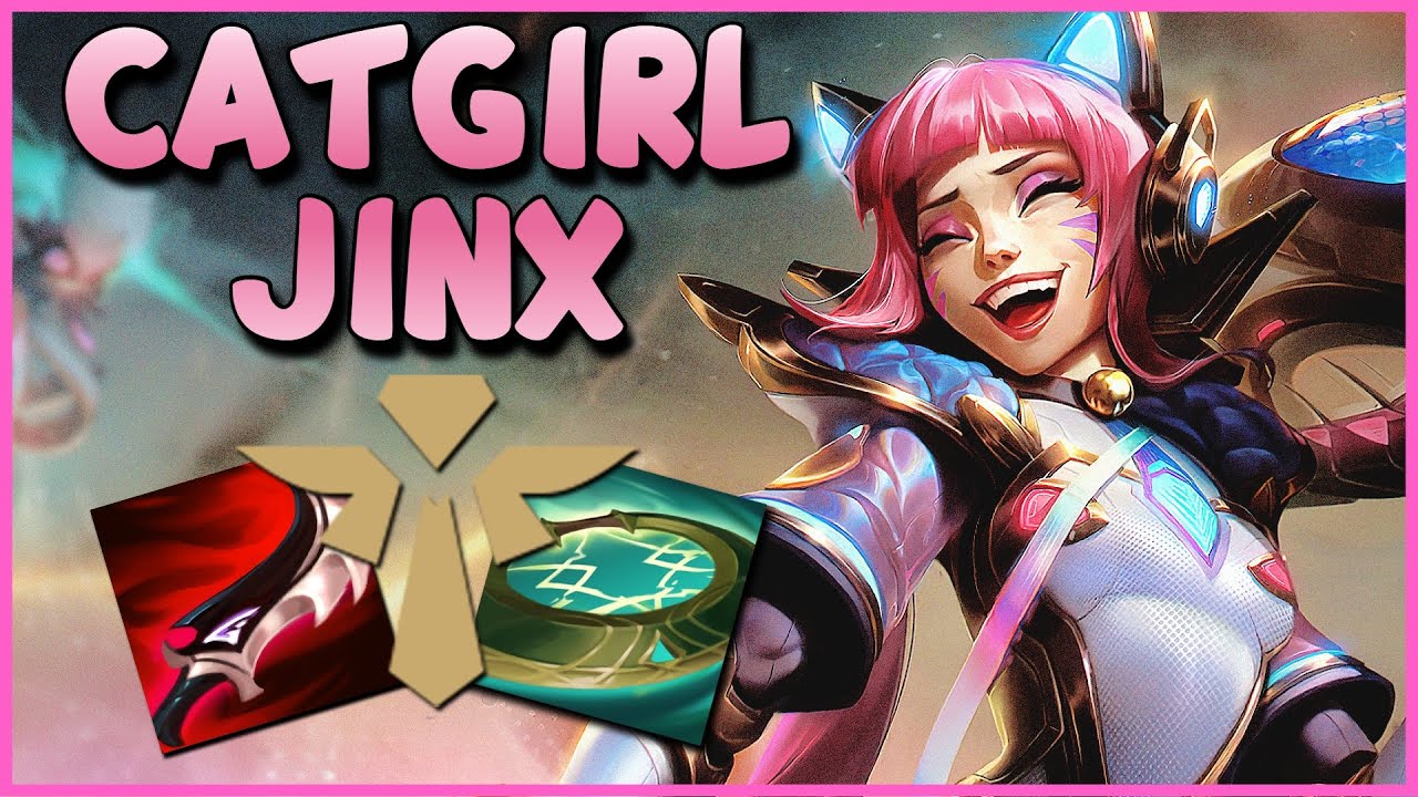 JINX IS A CATGIRL? | New Prestige Skin Battle Cat Jinx Support Gameplay | 9/5/21 | League of Legends