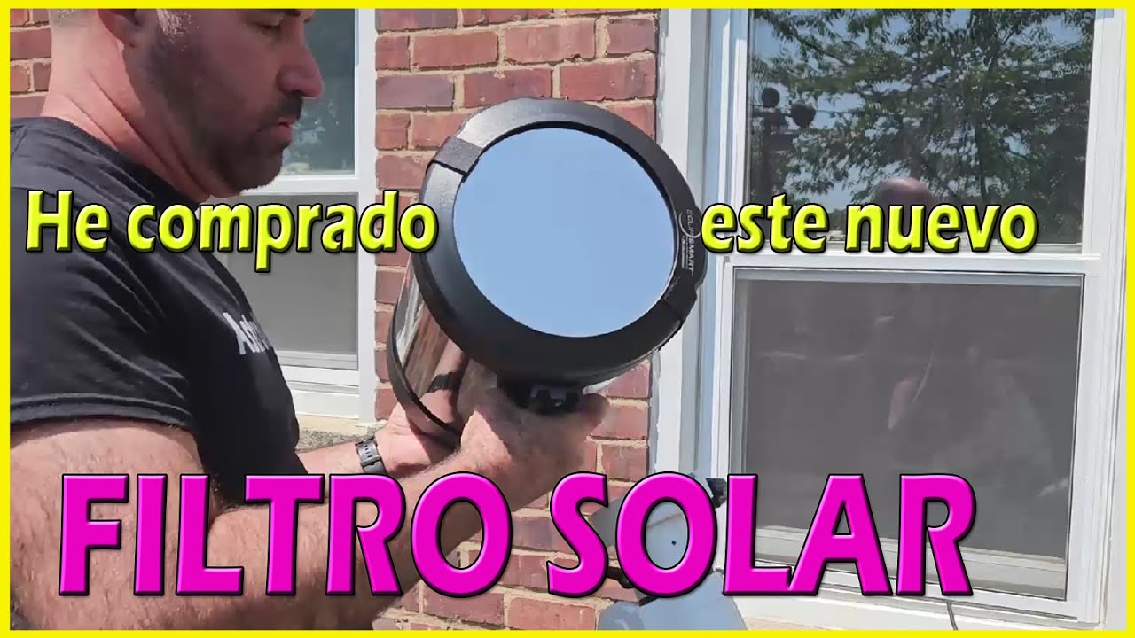 Cómo observar el sol a través de un telescopio con luz visible?