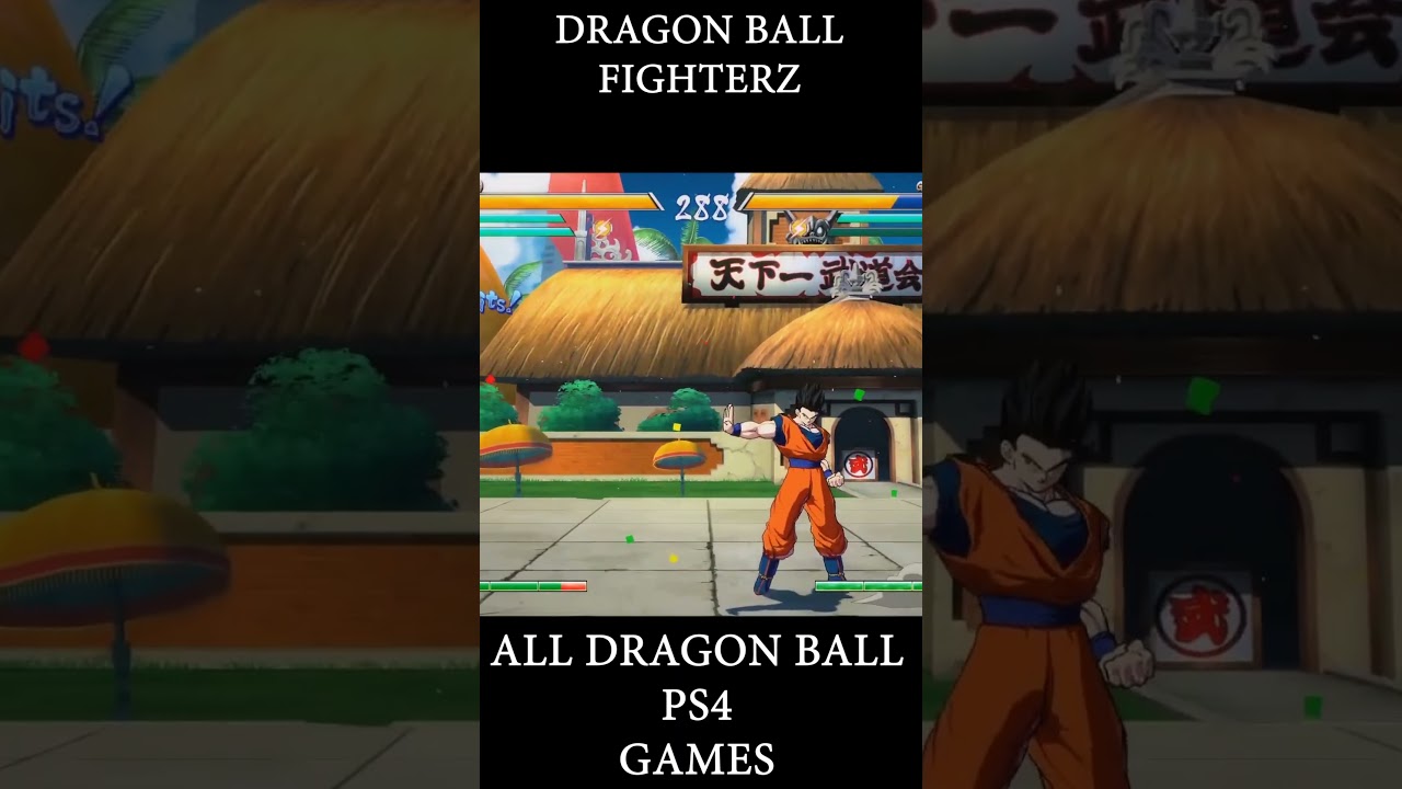 WSZYSTKIE GRY DRAGON BALL NA PS4 - DBZ GRY NA PLAYSTATION 4 #dbzgames #DRAGONBALL #ps4games