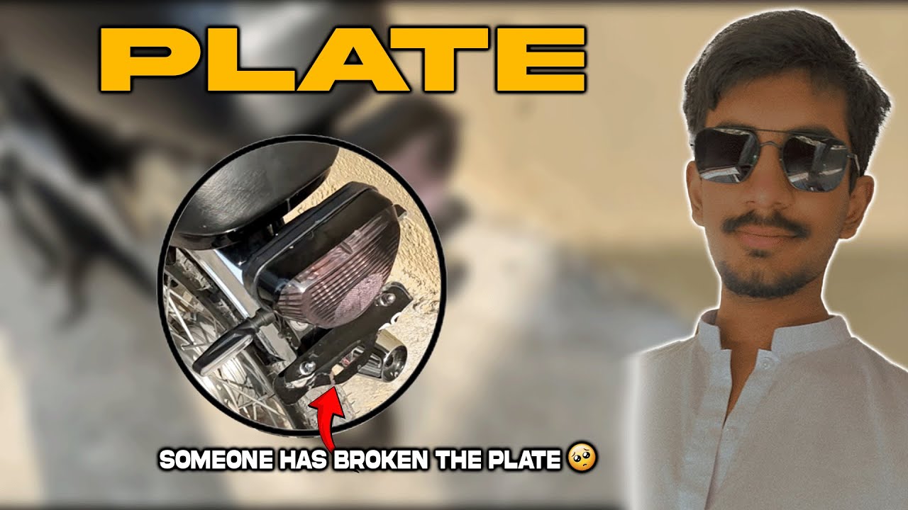 BIKE KI PLATE TOT DI KISI NE