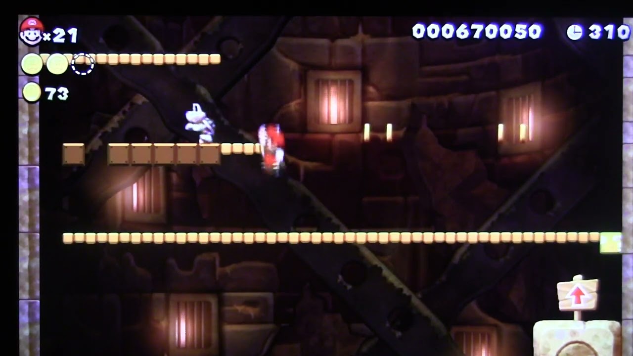 ⭐MU2-T New Super Mario Bros. U – Desert Ruins Tower | Twisting Climb Fortress ★ Star Coin Guide