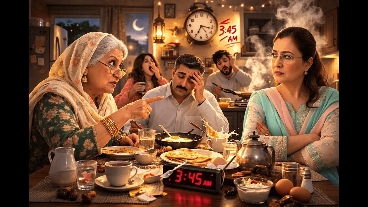Ramadan Series Ep 1 | Sehri Mein Saas Bahu Showdown | رمضان سیریز قسط | سحری میں ساس بہو آمنے سامنے