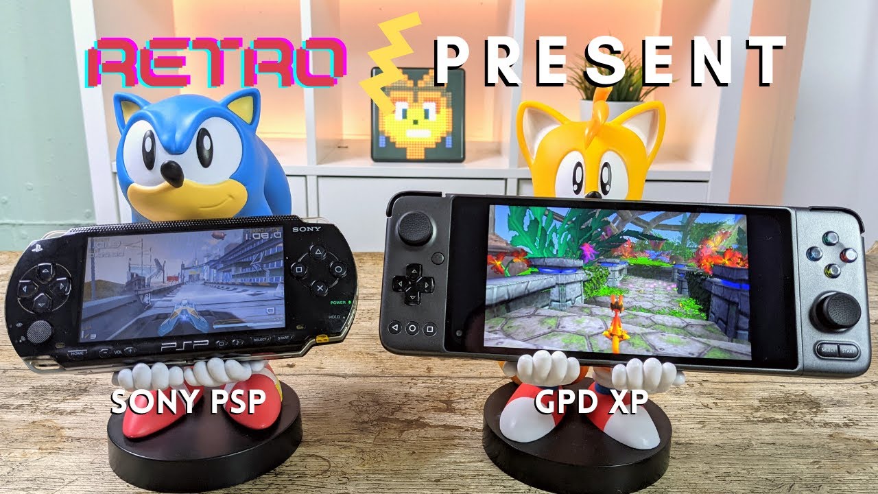 Retro / Present - Sony PSP and GPD XP Android gaming handheld with DISCOUNT CODE