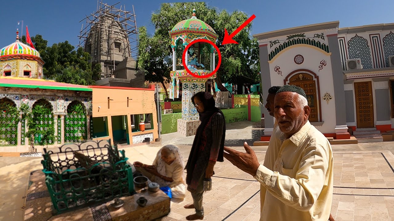 Hindu Mandir in Pakistan || Sant Nenuram Ashram Mithi Sindh || Pooran Bharti Temple