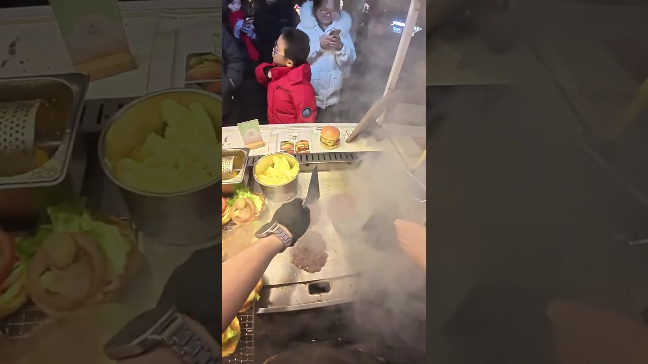 Street special snacks live broadcast