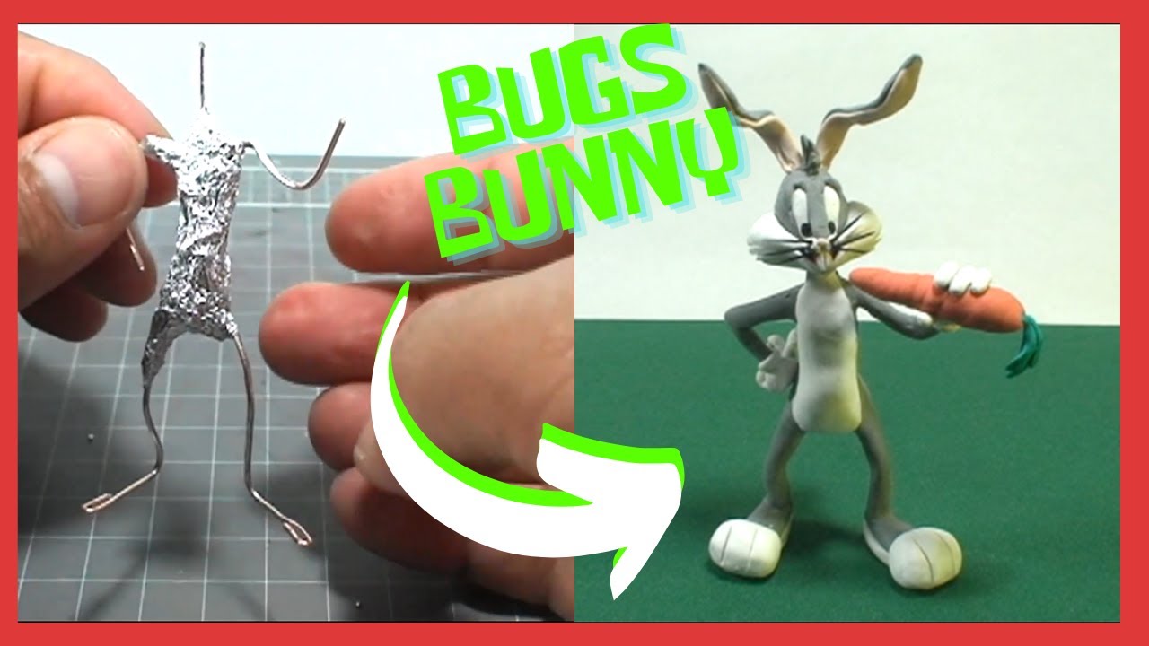 Sculpting BUGS BUNNY 🐰 [ WARNER BROTHERS ] LoONey TuNnes