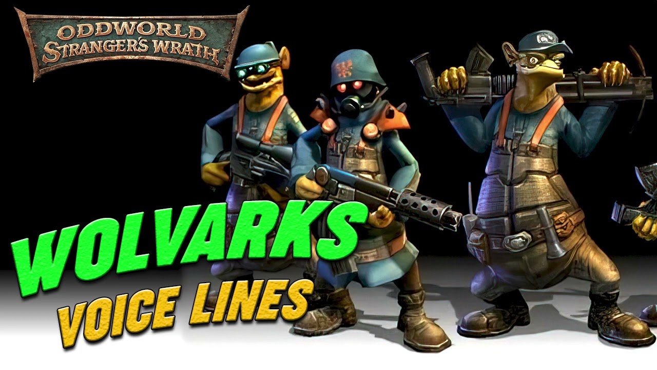Oddworld: Stranger's Wrath - Wolvarks Voice Lines