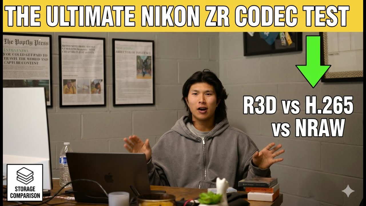 The Ultimate Nikon ZR Codec Test | Everything You Need to Know (H.265, R3d, NRaw, HLG, ProRes)
