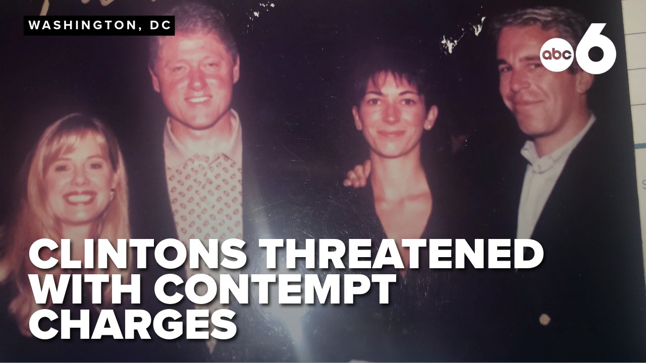 FULL: Clintons refuse to testify in House Epstein probe, Comer threatens contempt charges