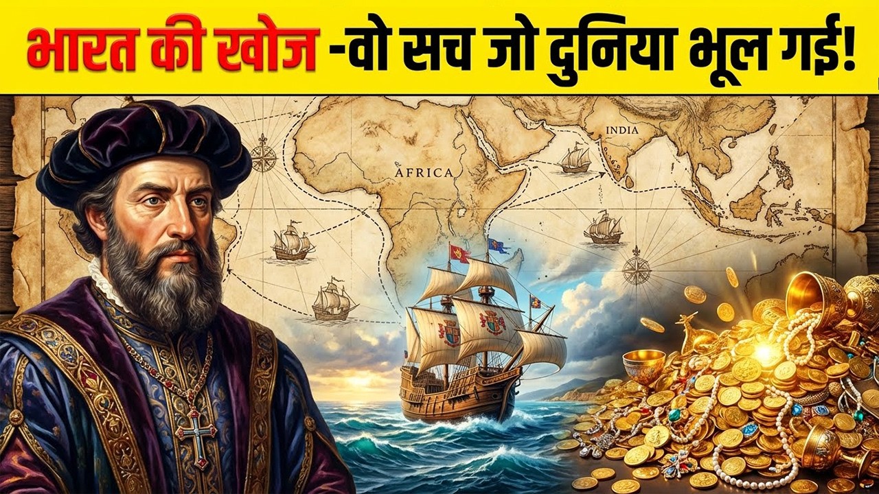 भारत की खोज की असली कहानी - जो स्कूल में नहीं पढ़ाई जाती!  How India was discovered