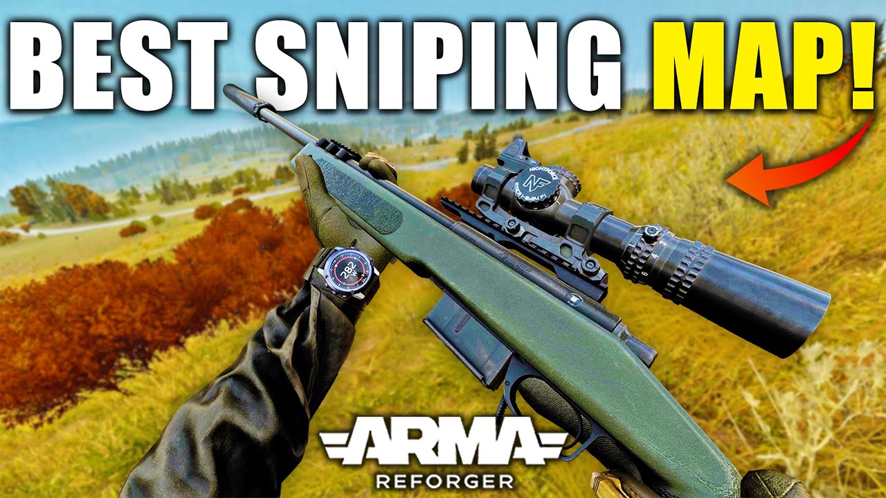 Это ЛУЧШАЯ карта для снайперской стрельбы в Arma Reforger