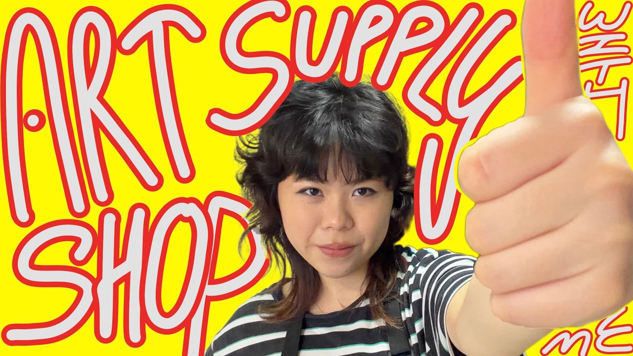 unemployed woman goes to art supplies store and then makes soup