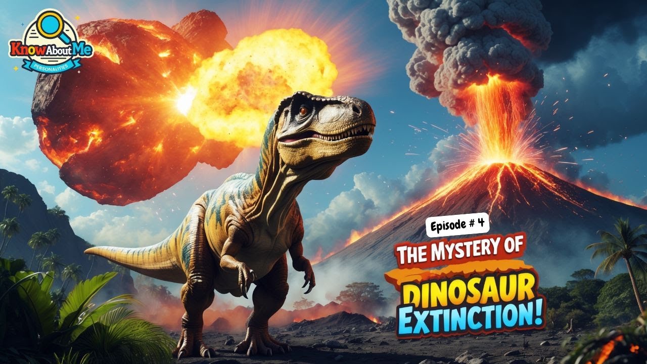 Episode 4: The Age of Dinosaurs | Extinction, Fossils & Legacy #knowaboutme #kids #dinosaur