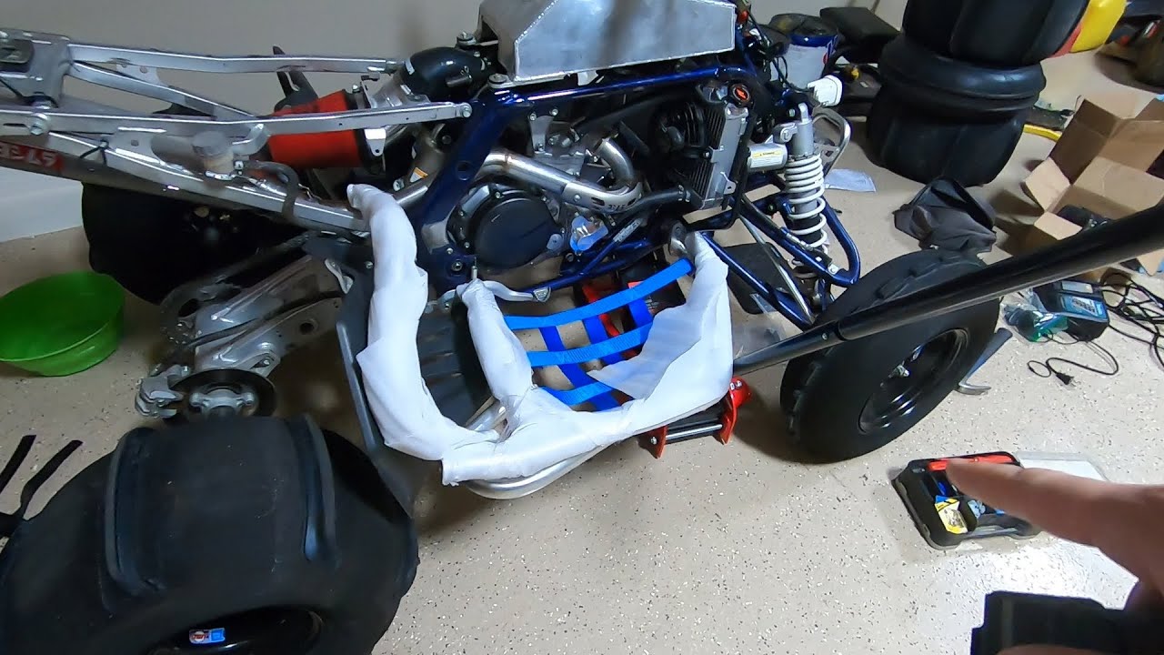LTR450 Build Vlog Episode 12: Headlights, nerf bars and more!