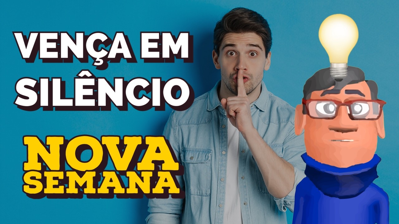 NOVA SEMANA: FALE MENOS E CONQUISTE MAIS - Minuto Reflexão