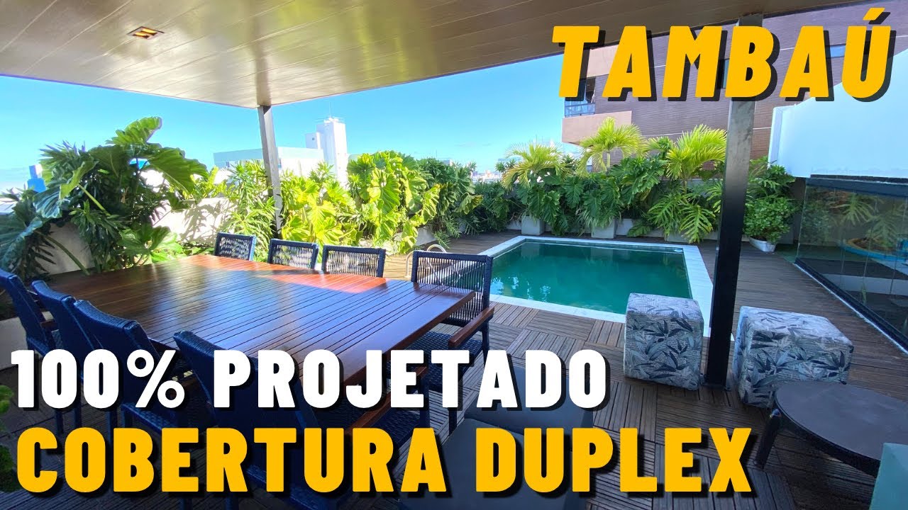 ESPETACULAR!!! APARTAMENTO DUPLEX à venda com 4 QUARTOS em TAMBAÚ - JOÃO PESSOA/PB - R$ 1.150.000