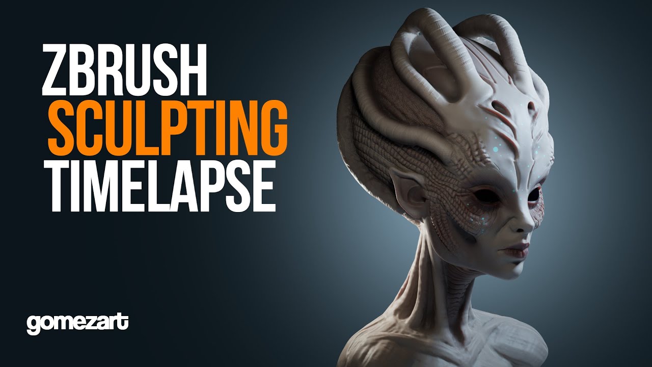 Zbrush Sculpting timelapse