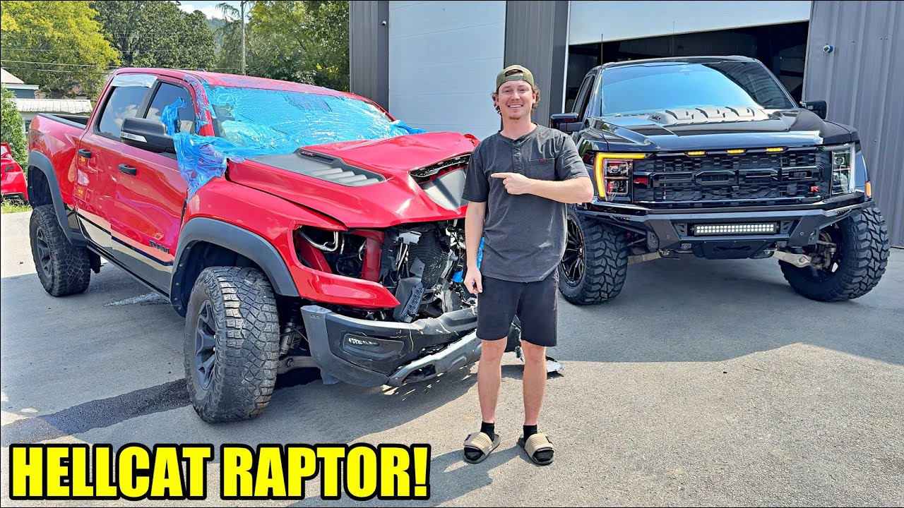 Hellcat Swapping Our Ford Raptor!!!