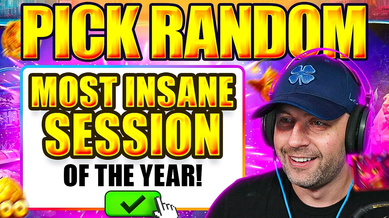 THIS WAS the MOST INSANE PICK RANDOM of 2026!! MAX BET BONUS!!