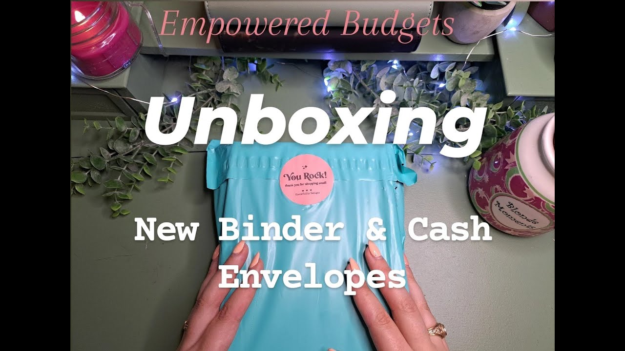 Unboxing | New Cash Envelopes | New Binder Set Up | Ramsey Inspired