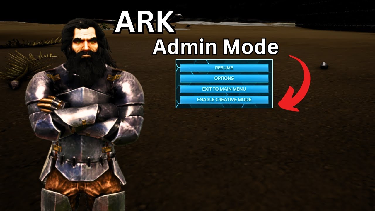 How To Use Admin Mode In Ark | Ark Commands#1 | Ark Survival Evolved ||