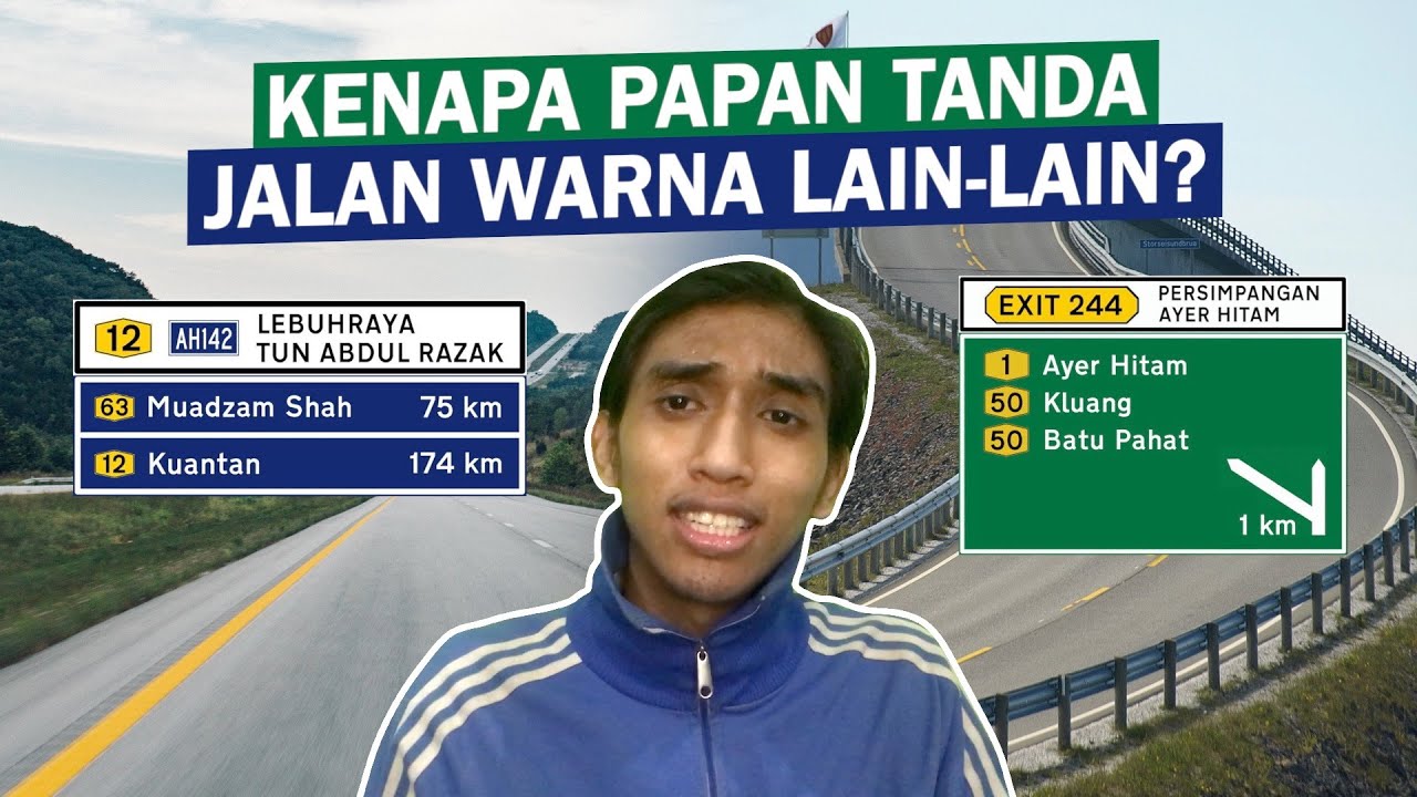 Kenapa Papan Tanda Jalan Warna Lain-Lain?