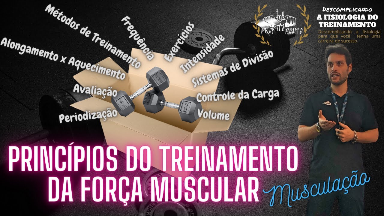 PRINCÍPIOS DO TREINAMENTO DA FORÇA MUSCULAR! Facilitando a Prescrição na Musculação!