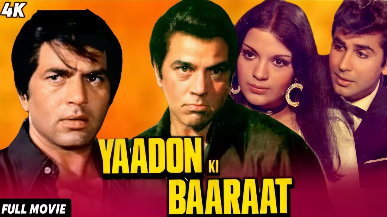 Yaadon ki Baaraat (1973) Full Superhit Hindi Action Movie Dharmendera Zeenat Eman