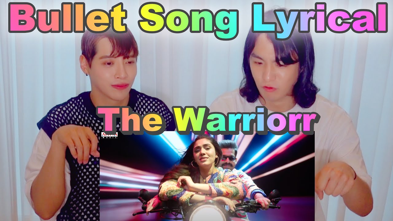 Korean singers' reactions to the Indian MV where they want to ride a motorcycle🏍 Bullet Song Lyrical