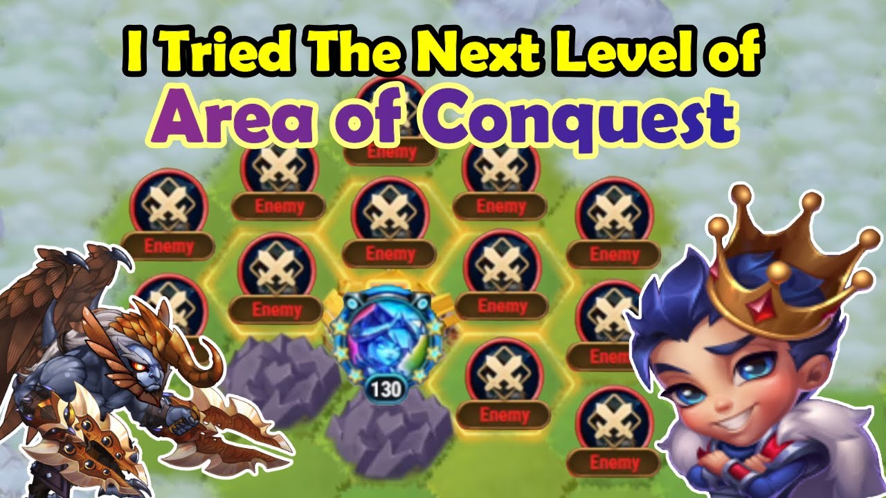 Area of Conquest in the Gold League???