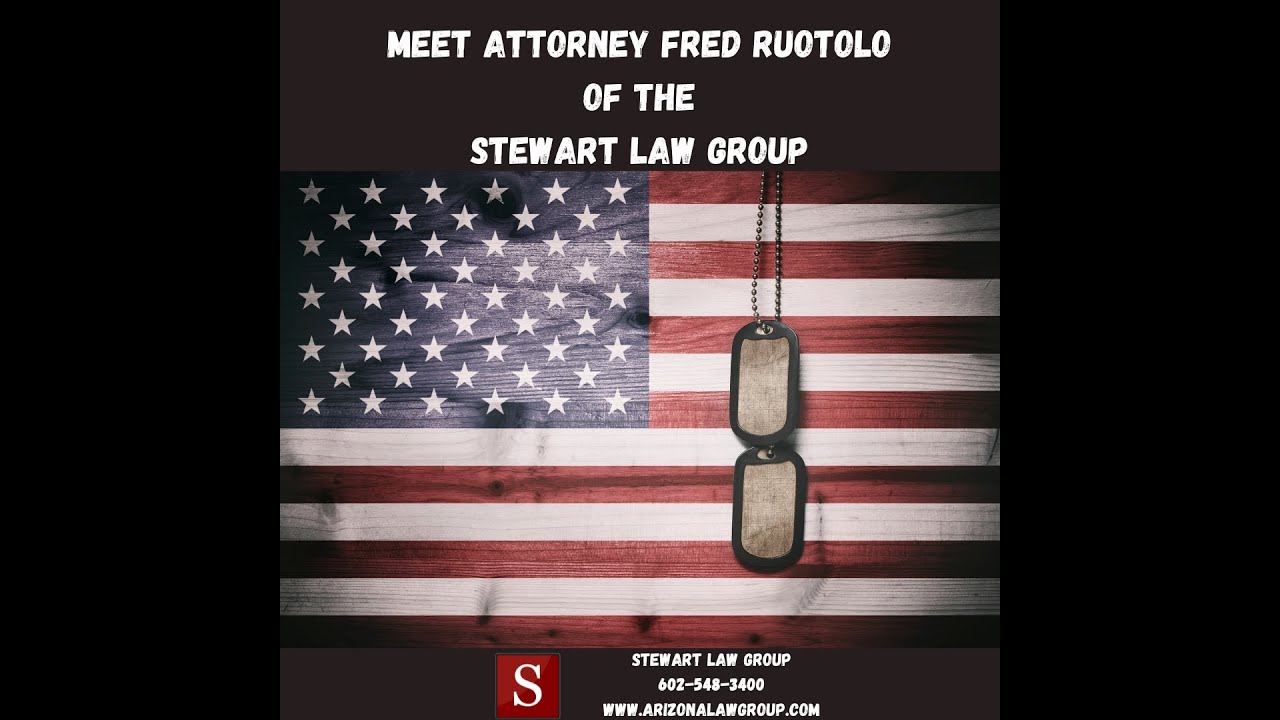 Introducing Attorney Fred Ruotolo.  Stewart Law Group Family Law Phoenix AZ