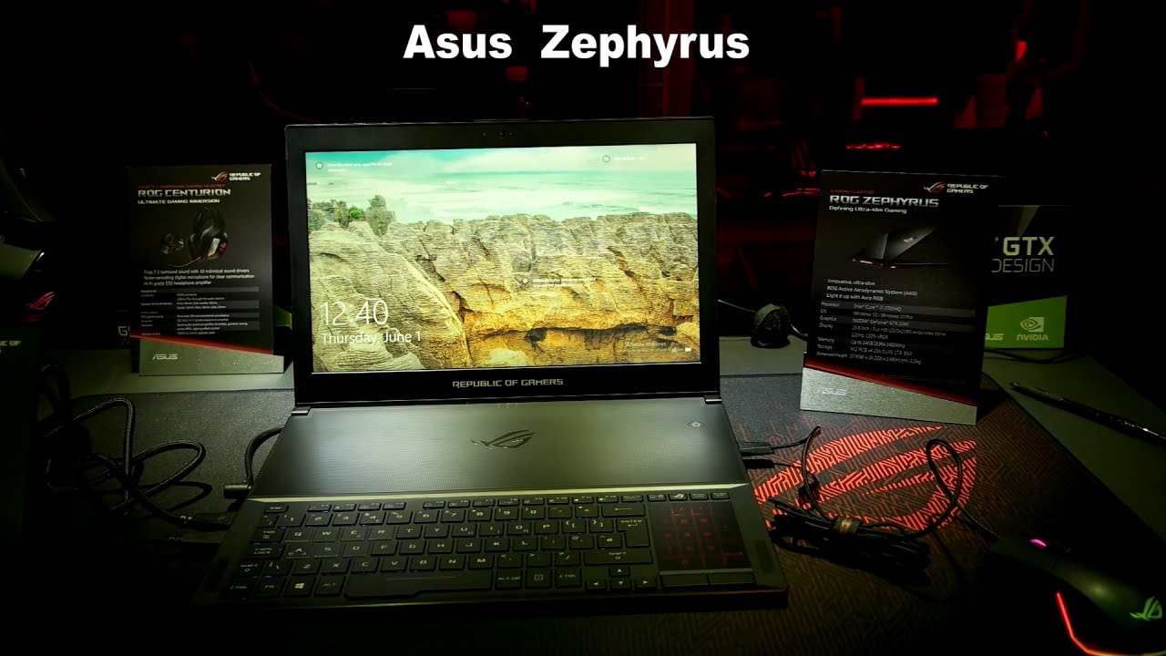 Asus Zephyrus Hands on