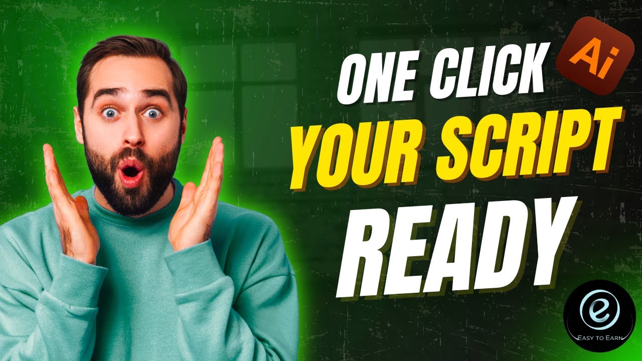 Generate Any Design Script FREE 😱 | Stock sites handmade design + Illustrator Automation