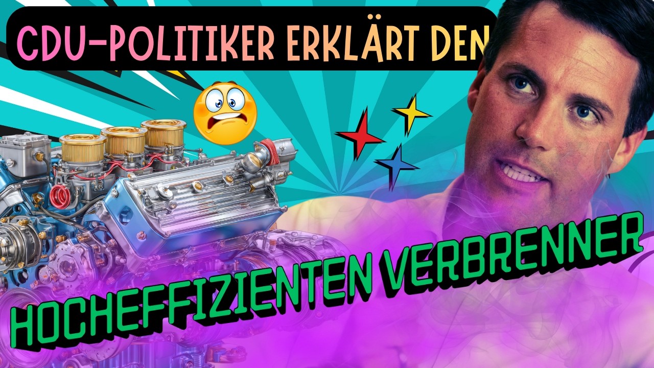 CDU-Politiker erklärt den HOCHEFFIZIENTEN VERBRENNER im ZDF Morgenmagazin