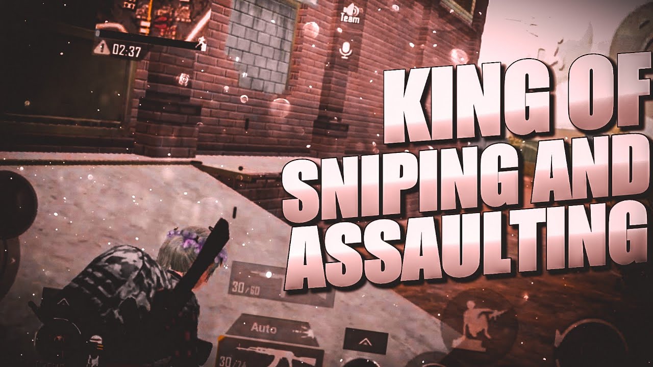 King of sniping and assaulting ⚡ | King of sniper in bgmi