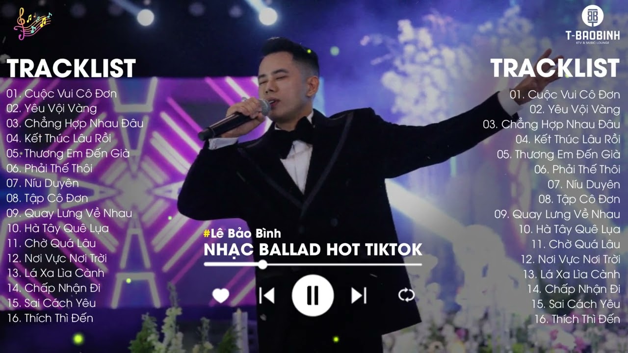 Cuộc Vui Cô Đơn x Yêu Vội Vàng - Lê Bảo Bình | Những Bài Hát Tình Yêu Gây Xao Xuyến Kết Nối Cảm Xúc