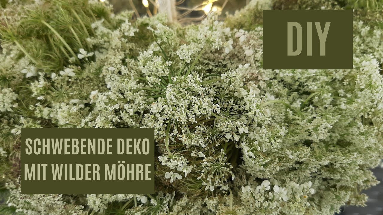 DIY - COOLE schwebende wilde MÖHRE | schöne Deko für den Sommer leicht selber machen