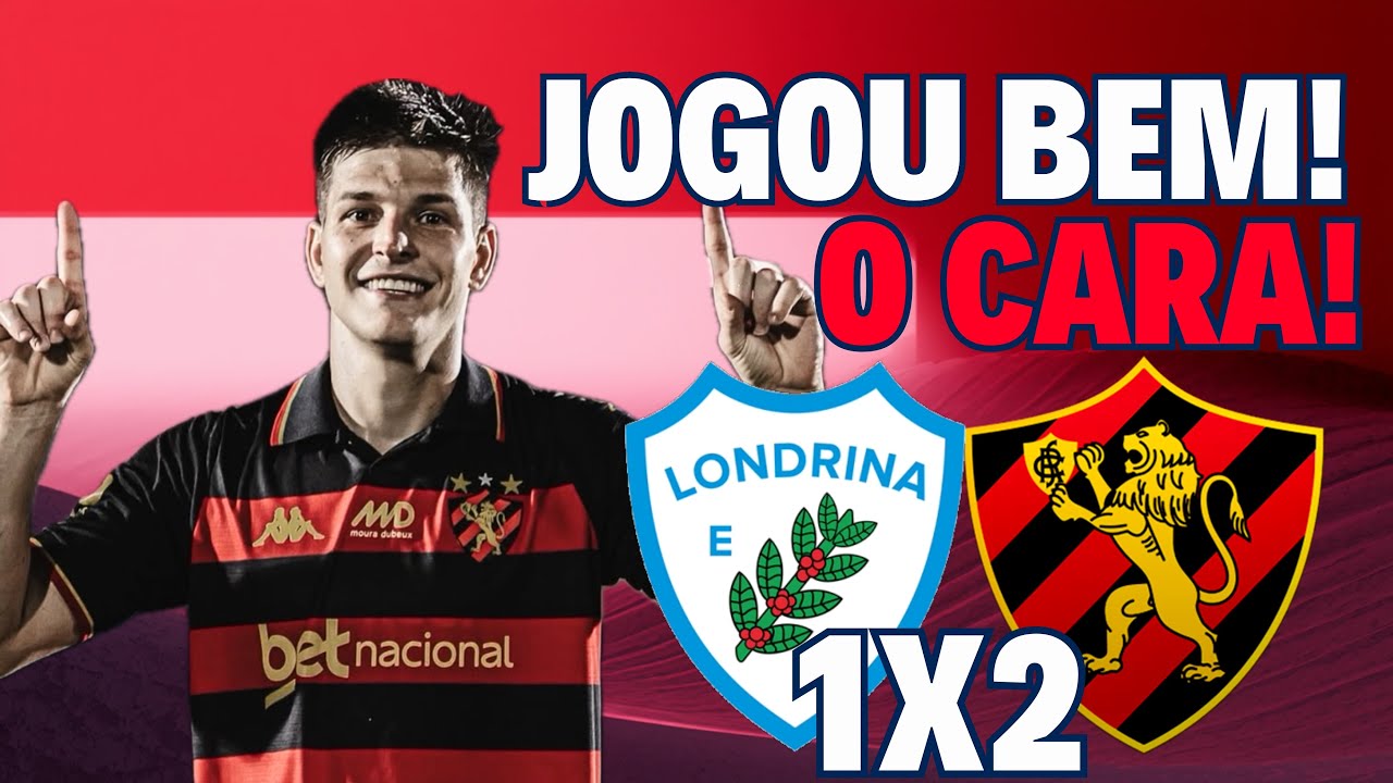 SPORT JOGA BEM E VENCE O LONDRINA DE VIRADA!