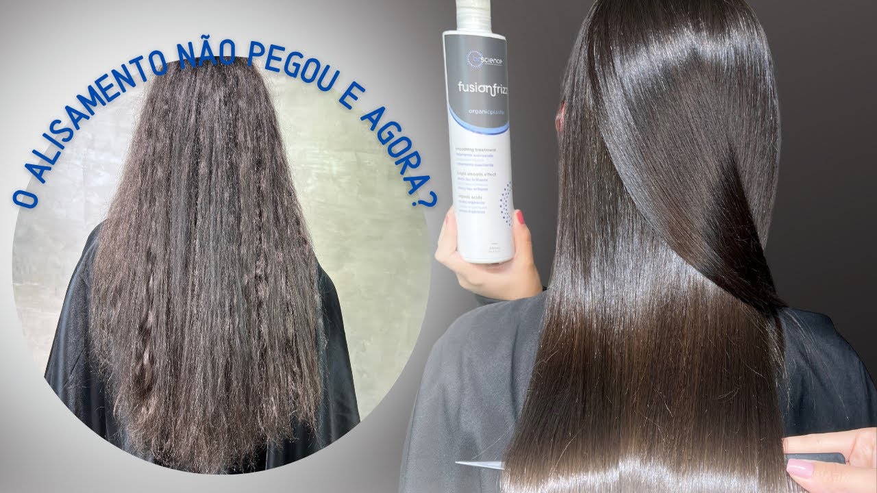 FIZ PROGRESSIVA E NÃO ALISOU POSSO REFAZER? ALISAMENTO EM CABELO RESISTENTE - ORGANICPLASTIA