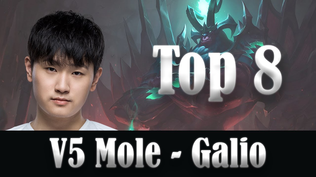 V5 Mole (Galio Mid) Top Plays - Victory Five vs JD Gaming, LPL 2020 Summer Week 9 Highlights
