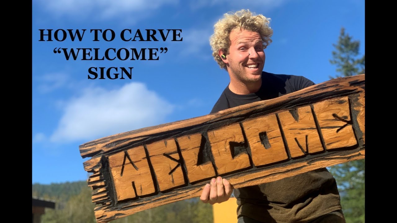 CARVING SIGNS  & Letters MADE EASY & FAST to Make more CASH !!!  tutorial