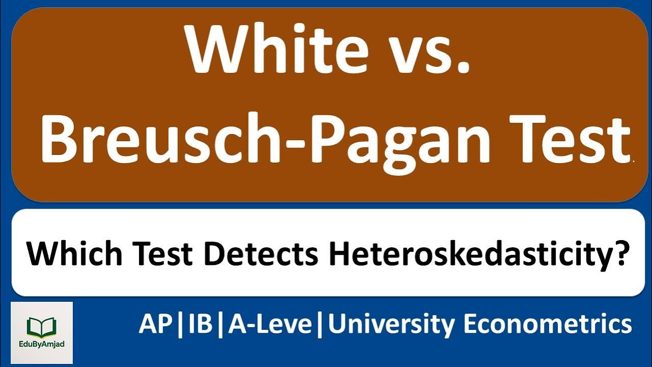 Comparing White and Breusch&ndash;Pagan Tests for Heteroscedasticity (Visual Econometrics)